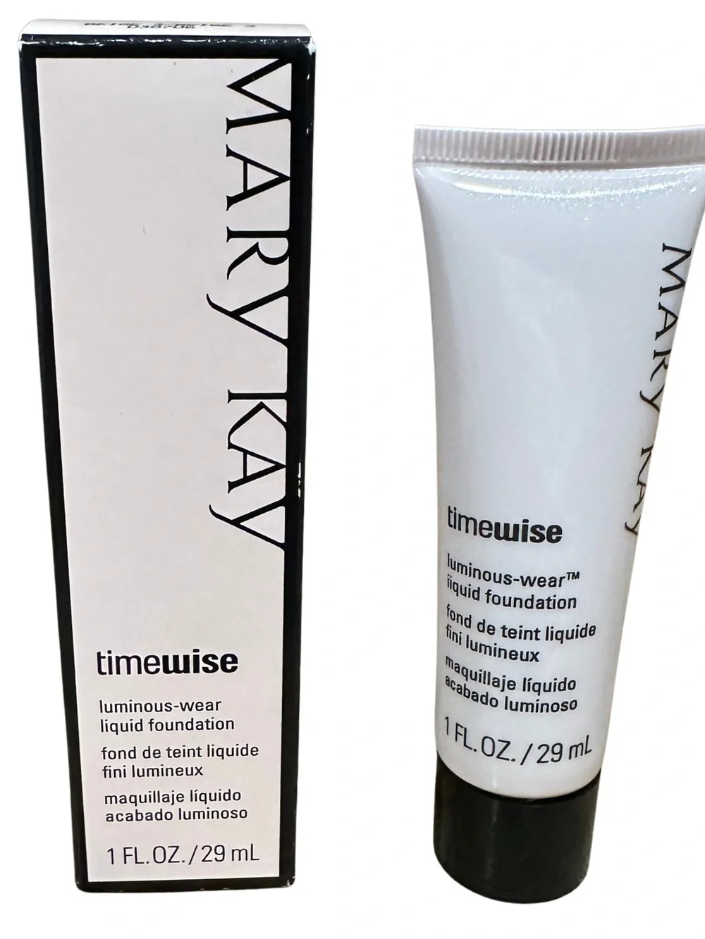 NEW Mary Kay Timewise Luminous-Wear Liquid Foundation Ivory 5